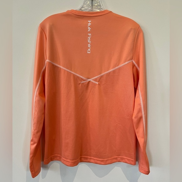 HUK Women’s Icon Long Sleeve UPF Performance Fishing/Sun shirt. Women’s M - Picture 2 of 7